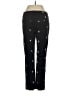 Ann Taylor LOFT 100% Polyester Stars Black Track Pants Size 0 - photo 2