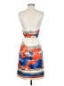 Outback Red Print Orange Cocktail Dress Size 0 - photo 2