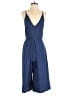 Adelyn Rae 100% Polyester Solid Blue Jumpsuit Size S - photo 1