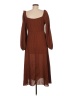 Shein 100% Polyester Brown Casual Dress Size 6 - photo 2