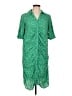 Assorted Brands Green Casual Dress Size L - photo 1