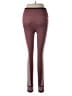 Fabletics Color Block Burgundy Active Pants Size M - photo 2