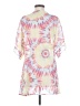 Miken Swim 100% Polyester White Kimono Size S - photo 2