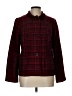 Talbots Plaid Red Wool Coat Size 12 - photo 1