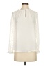 HD in Paris 100% Polyester Ivory Long Sleeve Blouse Size 2 - photo 1