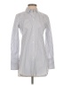 J.Crew 100% Cotton Stripes Silver Long Sleeve Button-Down Shirt Size 0 - photo 1