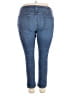 Eileen Fisher Solid Blue Jeans Size 16 - photo 2