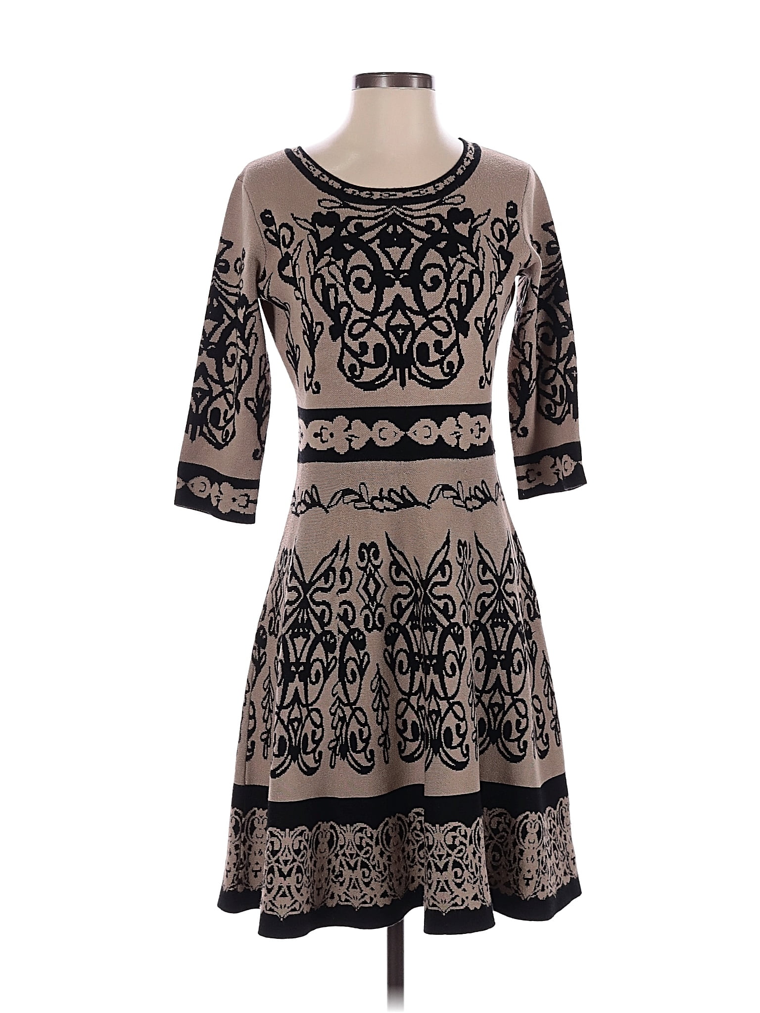 slim fit dress slacks Thea Fit And Flare Dress main image 1