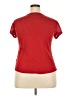 Chaps Red Short Sleeve Top Size XL - photo 2