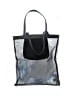 Opening Ceremony Metallic Silver Black Tote One size - photo 1