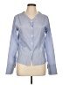 WeiMei Blue Long Sleeve Blouse Size L - photo 1