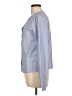 WeiMei Blue Long Sleeve Blouse Size L - photo 5