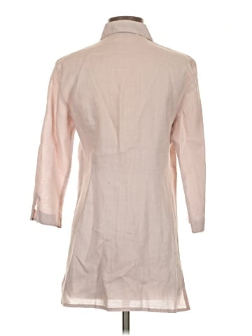 Zara Basic 3/4 Sleeve Button-Down Shirt (view 2)