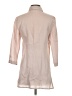 Zara Basic 100% Ramie Tan 3/4 Sleeve Button-Down Shirt Size S - photo 2