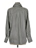 H&M 100% Polyester Houndstooth Gray Long Sleeve Blouse Size M - photo 2