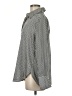 H&M 100% Polyester Houndstooth Gray Long Sleeve Blouse Size M - photo 5
