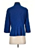 Melissa Harper Floral Blue 3/4 Sleeve Button-Down Shirt Size P (petite) - photo 2