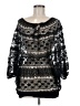 Kenar Black 3/4 Sleeve Blouse One size - photo 1