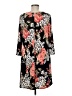 Honeyme Floral Black Casual Dress Size M - photo 2
