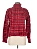 Willow Plaid Red Turtleneck Sweater Size M - photo 1