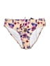 Nicole Miller Studio Floral Ivory Swimsuit Bottoms Size S - photo 1