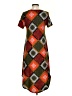 Lularoe Argyle Orange Casual Dress Size XXS - photo 2