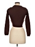 Shein Argyle Brown Pullover Sweater Size M - photo 2