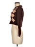 Shein Argyle Brown Pullover Sweater Size M - photo 5