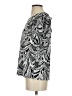Sunny Leigh Silver Short Sleeve Blouse Size S - photo 5