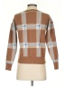Max Studio Plaid Brown Pullover Sweater Size XS - photo 2