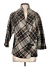 Classiques Entier Plaid Brown Coat Size M - photo 1