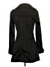 Zara Basic Black Trenchcoat Size S - photo 2