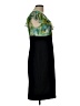 AB Studio Graphic Black Cocktail Dress Size 12 - photo 4