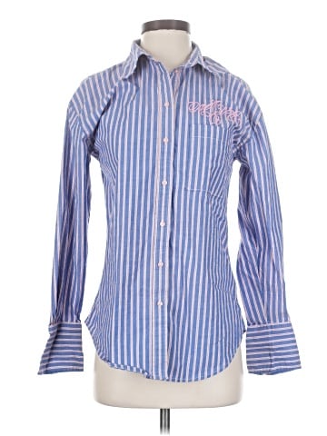 Maeve Long Sleeve Button-Down Shirt (view 1)