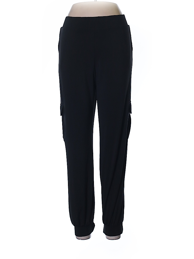 Lisa Rinna Solid Black Cargo Pants Size M - 80% off | thredUP