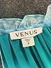Venus 100% Polyester Tie-dye Teal Romper Size S - photo 3