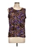 Jones Studio Purple Sleeveless Blouse Size L - photo 1