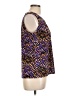 Jones Studio Purple Sleeveless Blouse Size L - photo 4