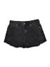 PacSun Hearts Black Denim Shorts Size 26 waist - photo 1