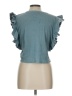 Zara Teal Short Sleeve Top Size L - photo 2