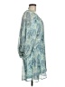Versona 100% Polyester Paisley Blue Casual Dress Size M - photo 4