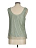 Sunday in Brooklyn 100% Polyester Green Sleeveless Top Size M - photo 2