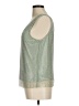 Sunday in Brooklyn 100% Polyester Green Sleeveless Top Size M - photo 5