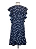 Vineyard Vines 100% Polyester Polka Dots Blue Casual Dress Size 4 - photo 2