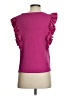BCBGMAXAZRIA Pink Short Sleeve Top Size S - photo 2