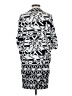 BCBGMAXAZRIA Graphic Gray Casual Dress Size XS - photo 2