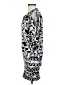 BCBGMAXAZRIA Graphic Gray Casual Dress Size XS - photo 5