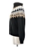 Ann Taylor Argyle Black Pullover Sweater Size XXS - photo 5