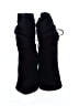 Shoedazzle 100% Leather Black Ankle Boots Size 9 1/2 - photo 2