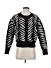 Evereve Animal Print Black Cardigan Size XS - photo 1